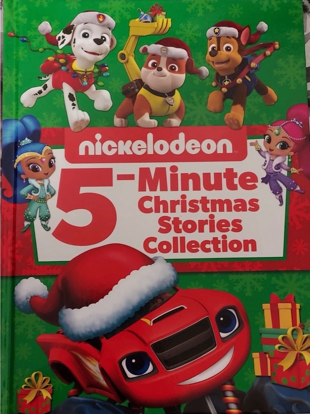 Nickelodeon 5-Minute Christmas Stories (Hardcover) Brand new